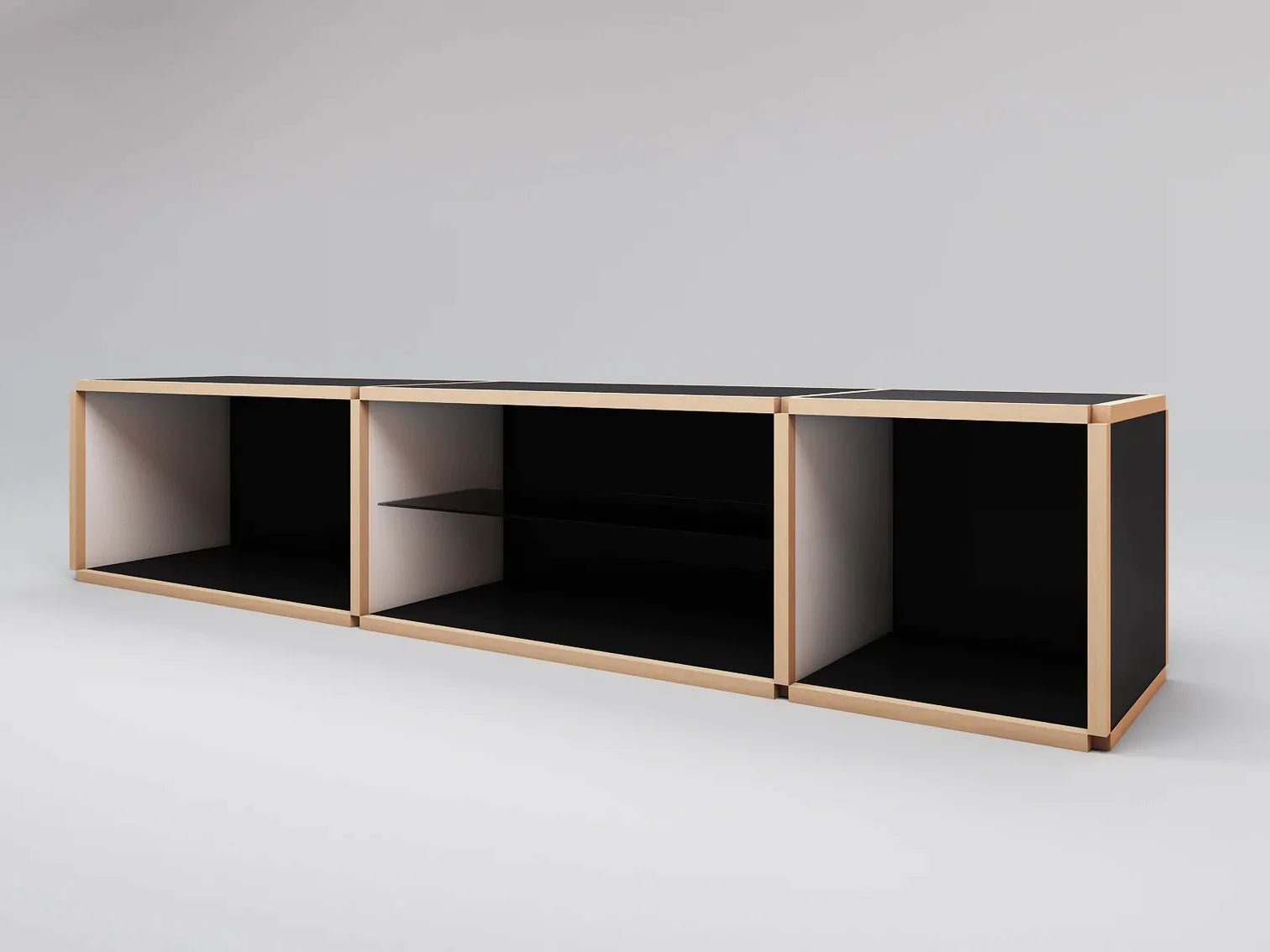Low media unit