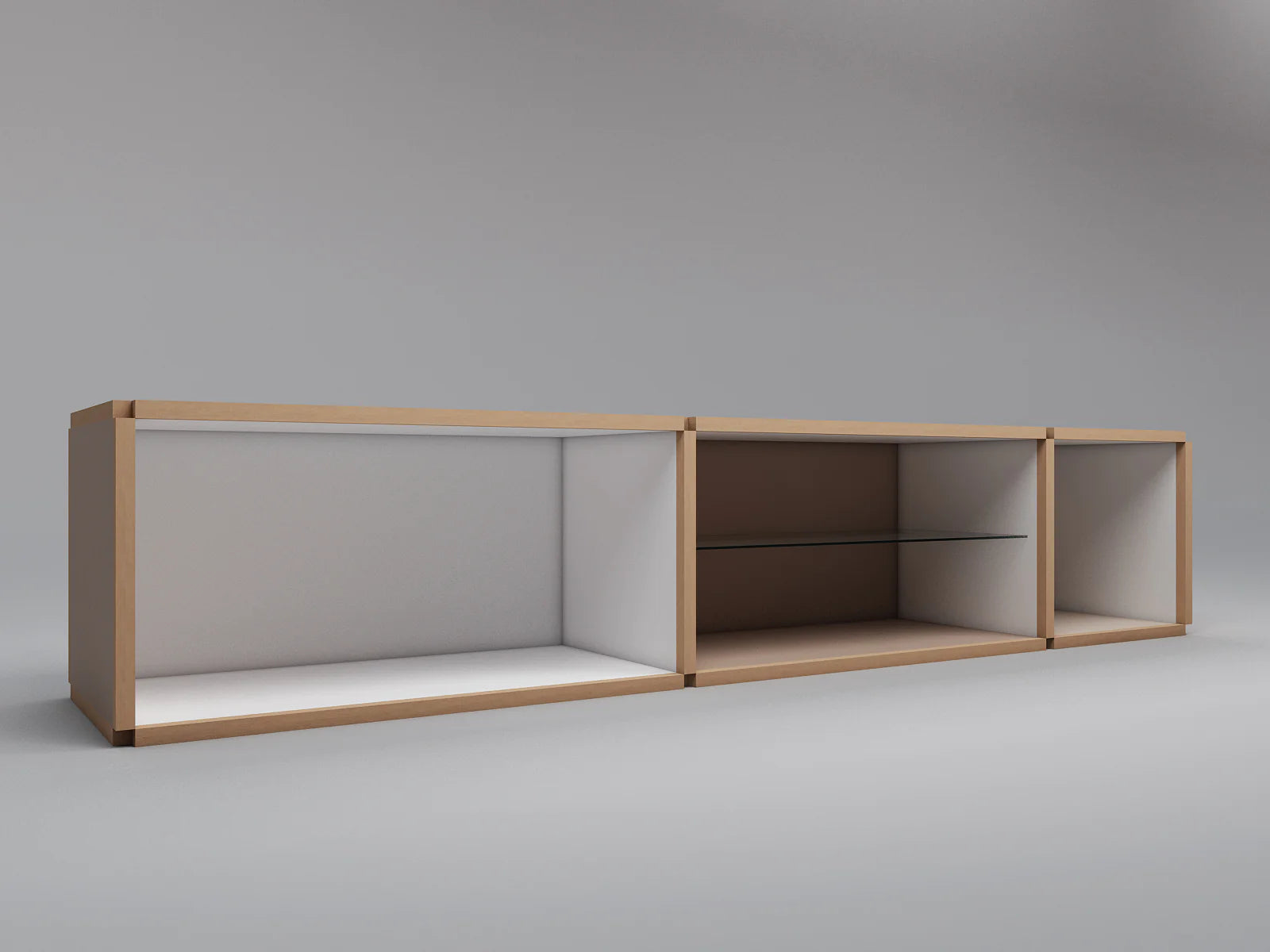 Low media unit