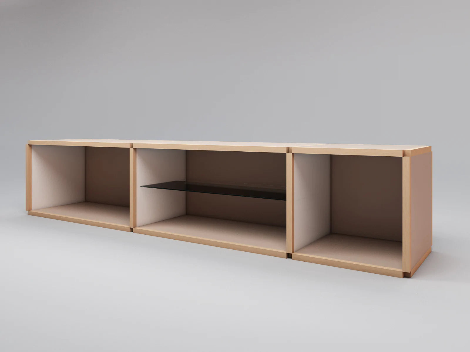 Low media unit