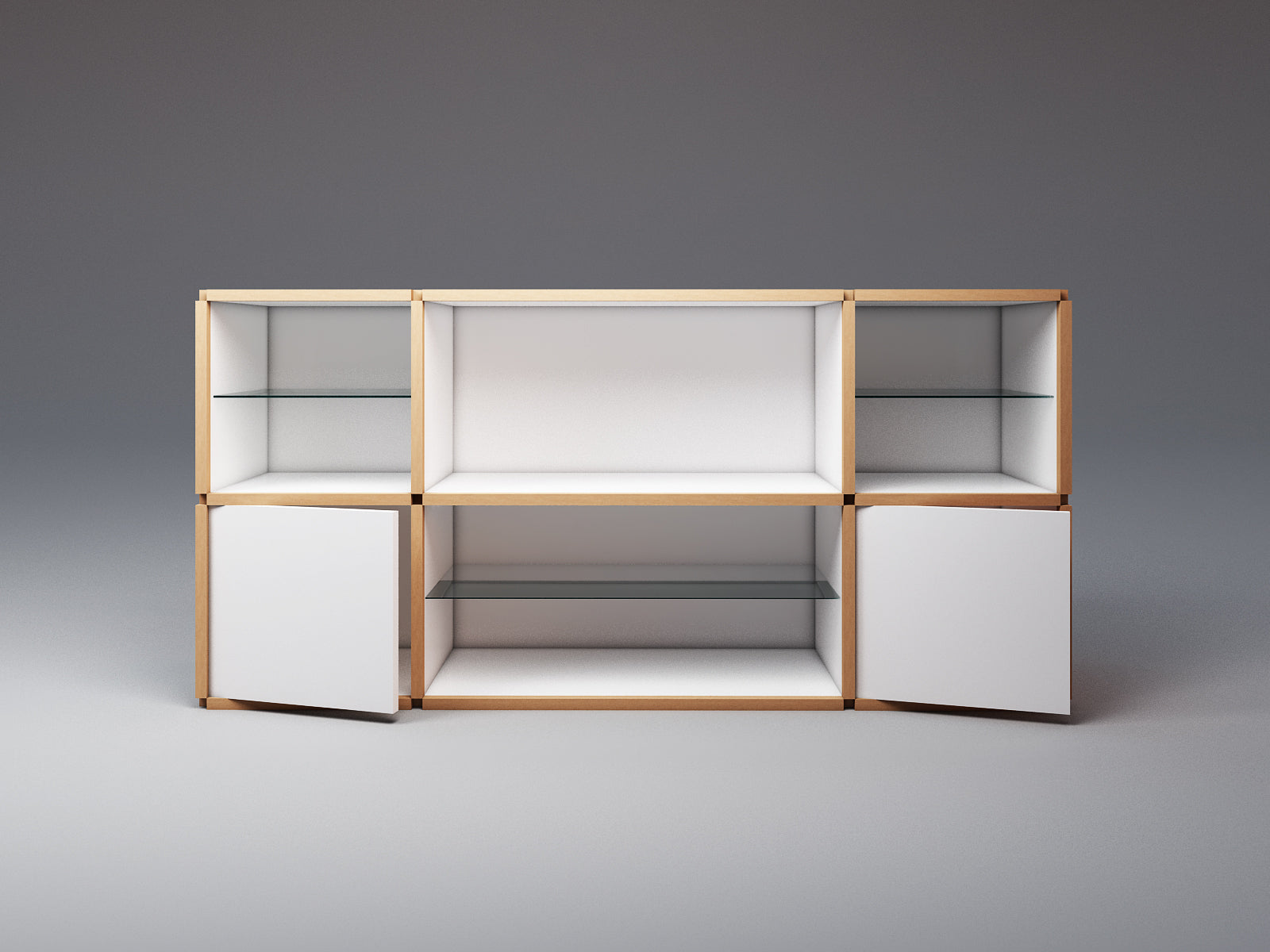 Medium wide sideboard - Module Inc