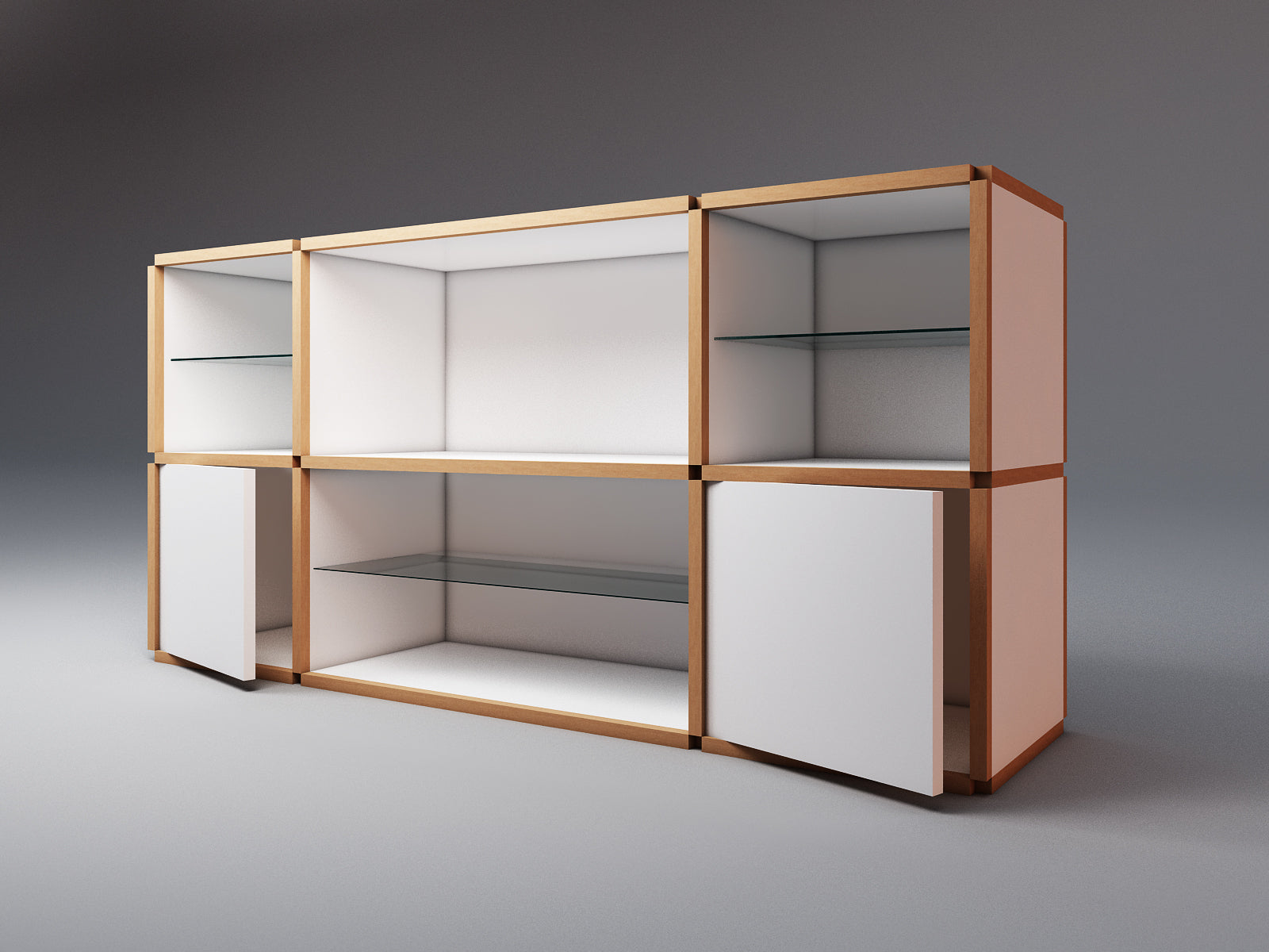 Medium wide sideboard - Module Inc