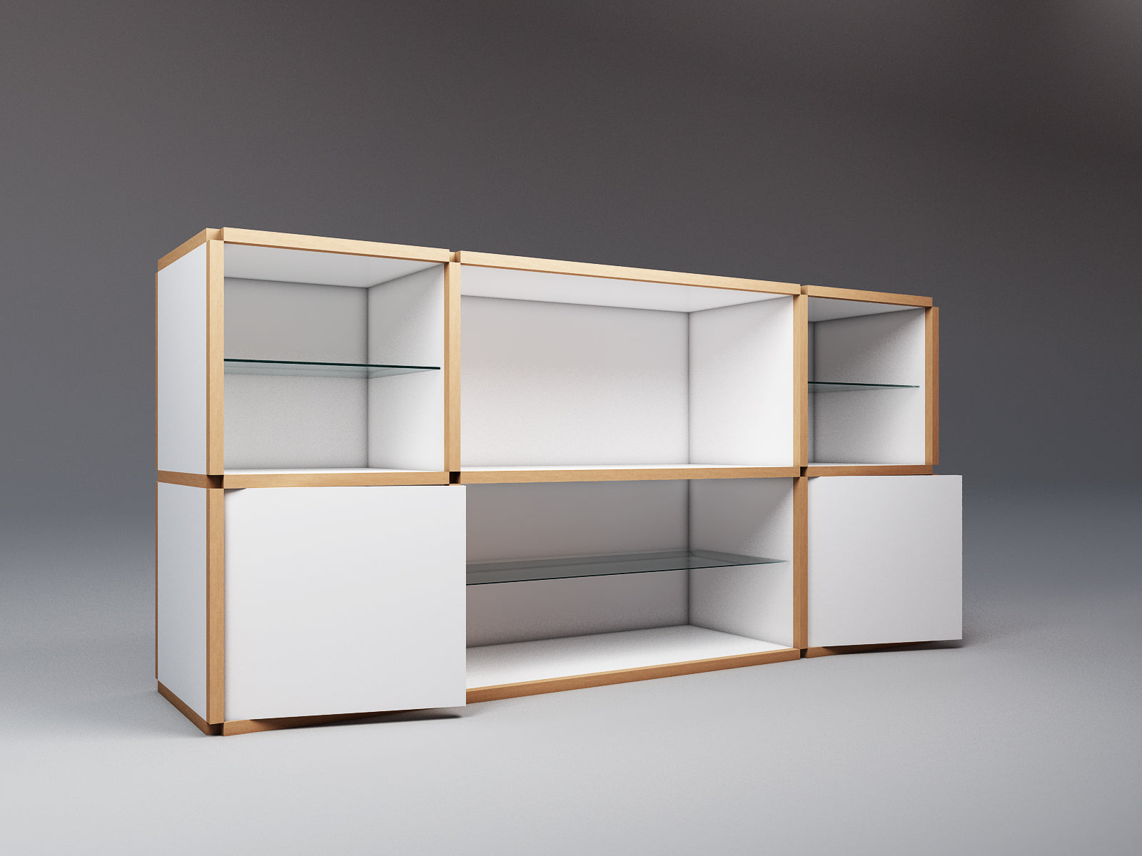 Medium wide sideboard - Module Inc