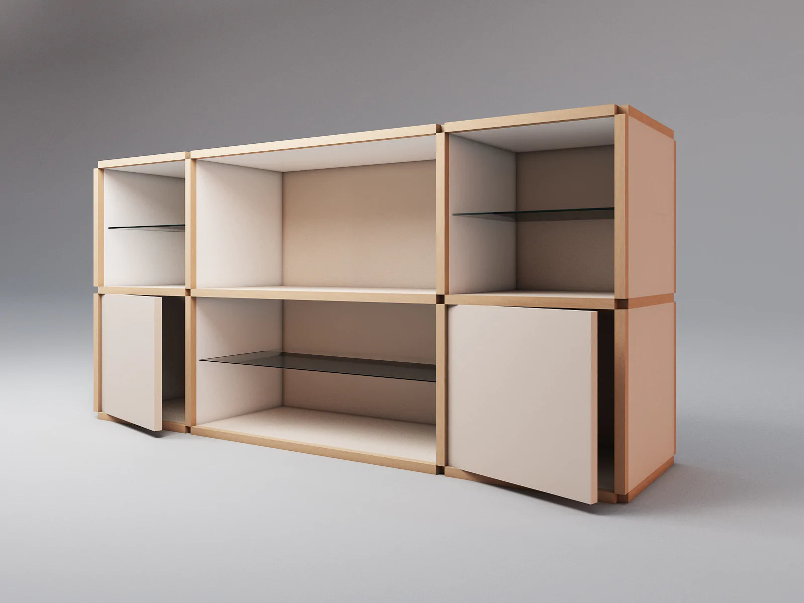 Medium wide sideboard - Module Inc
