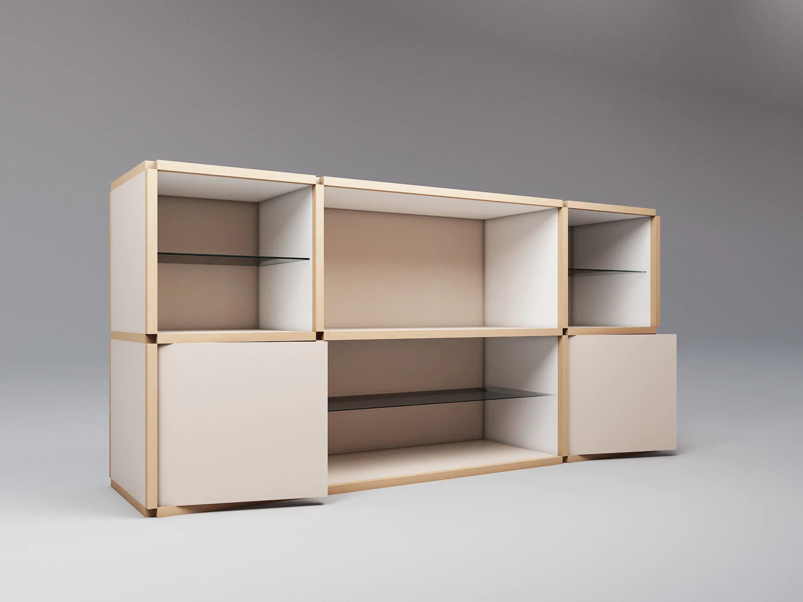 Medium wide sideboard - Module Inc