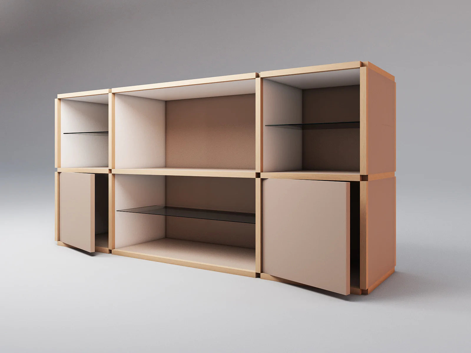 Medium wide sideboard - Module Inc
