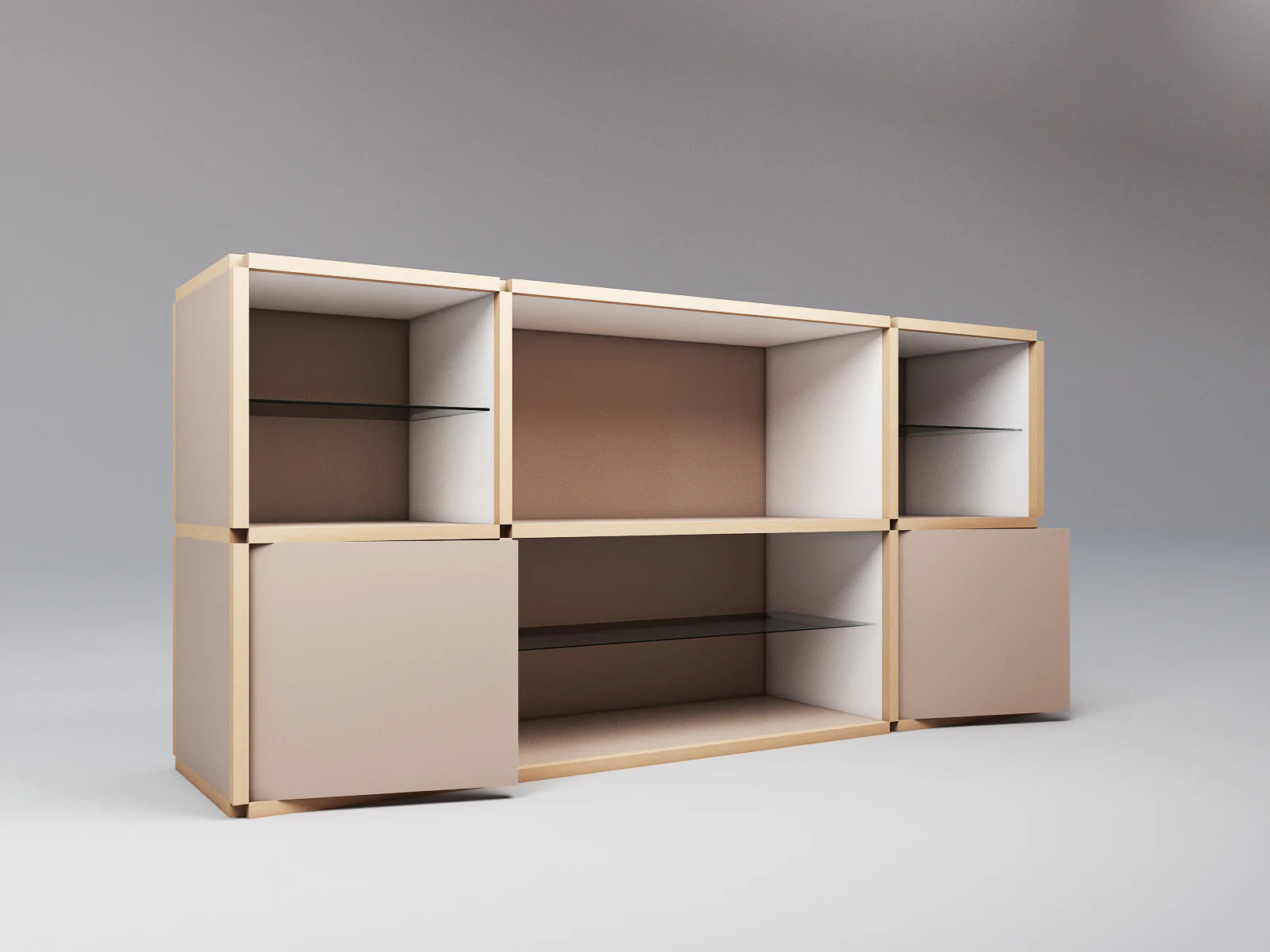 Medium wide sideboard - Module Inc