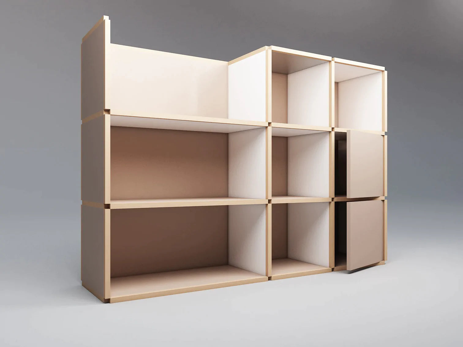 Large wide cabinet