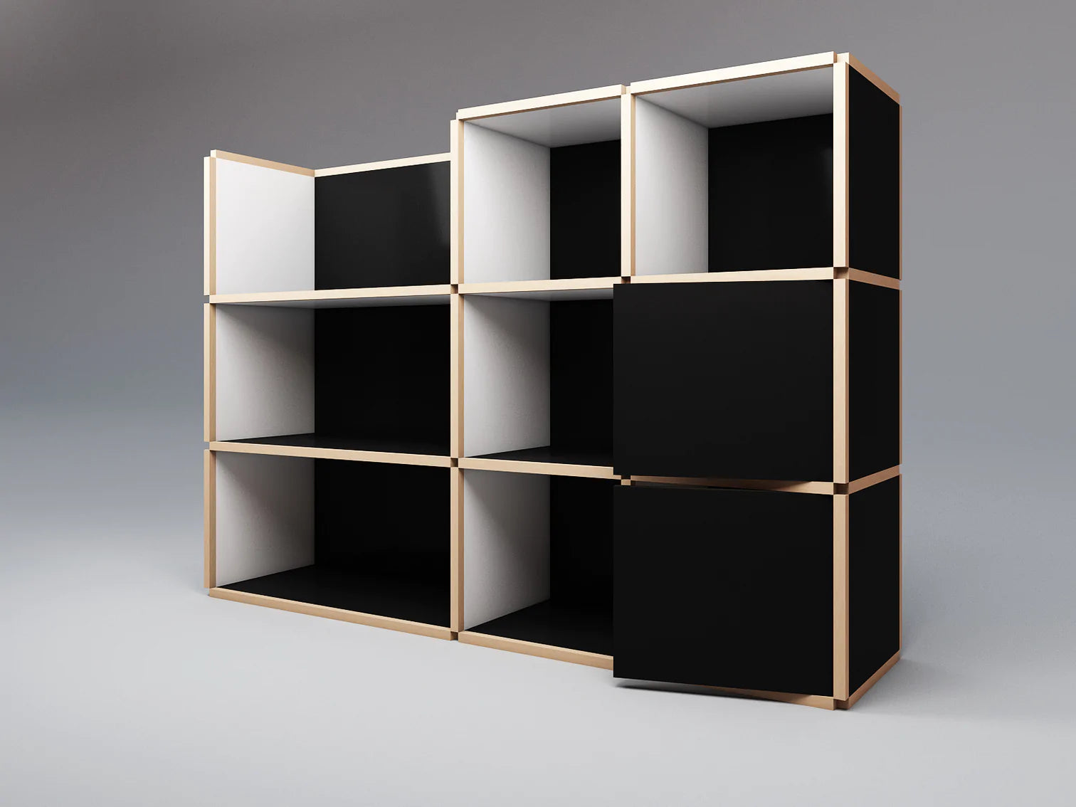Large wide cabinet