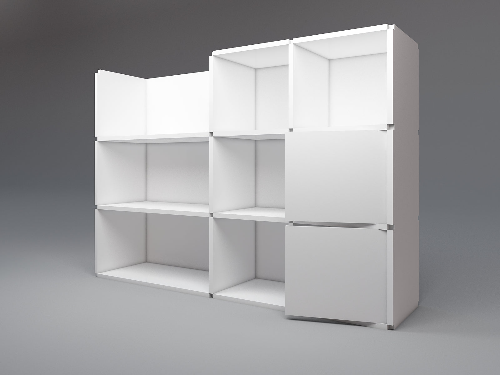 Large wide cabinet